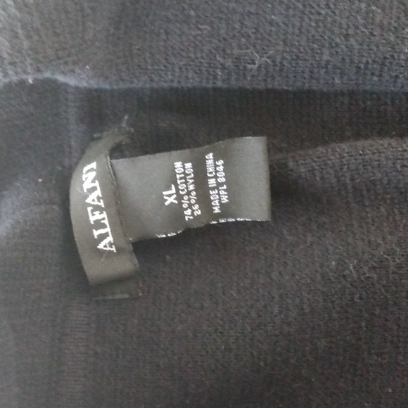 Alfani, black, button front dress jacket, size XLG, Lady's - Picture 2 of 8